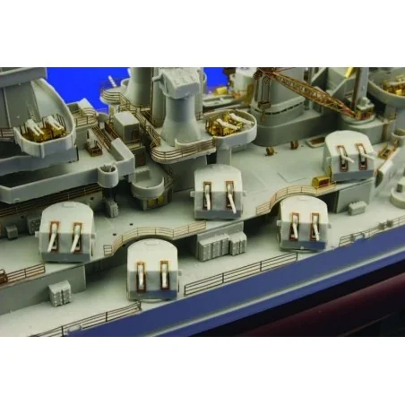USS BB-55 North Carolina 1/350 für Trumpeter-Bausatz, 1/350 - Eduar...