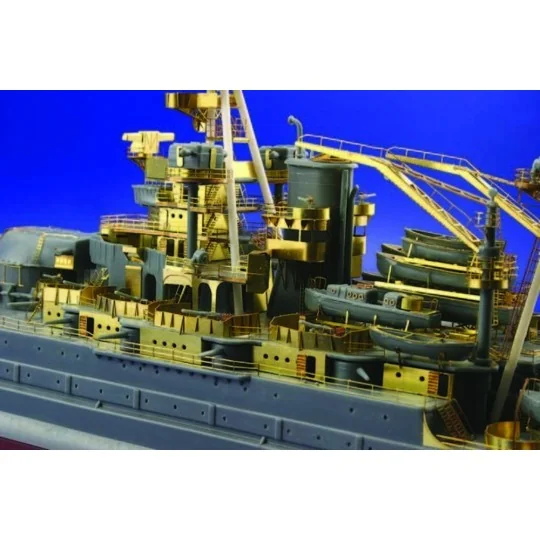 USS Arizona für Mini Hobby Models-Bausatz, 1/350 - Eduard Accessori...