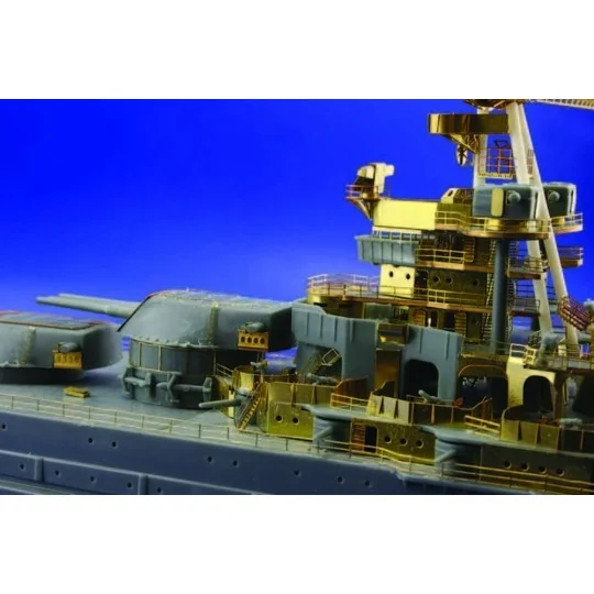 USS Arizona für Mini Hobby Models-Bausatz, 1/350 - Eduard Accessori...