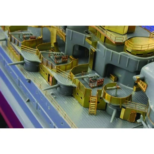 USS Arizona für Mini Hobby Models-Bausatz, 1/350 - Eduard Accessori...