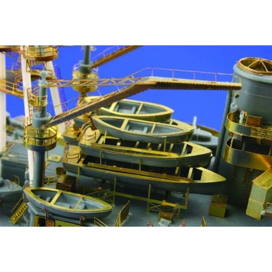USS Arizona für Mini Hobby Models-Bausatz, 1/350 - Eduard Accessori...