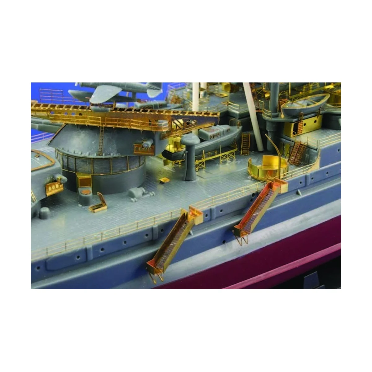 USS Arizona für Mini Hobby Models-Bausatz, 1/350 - Eduard Accessori...