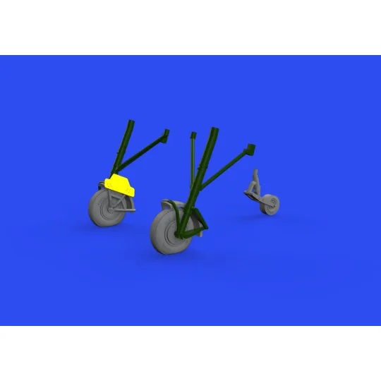 Z-37A wheels for Eduard, 1/72 - Eduard Accessories 672247