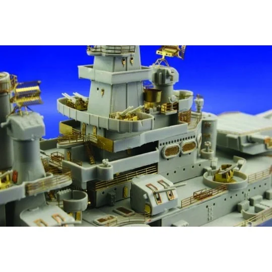 USS BB-55 North Carolina 1/350 für Trumpeter-Bausatz, 1/350 - Eduar...