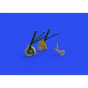 Z-37A wheels for Eduard, 1/72 - Eduard Accessories 672247