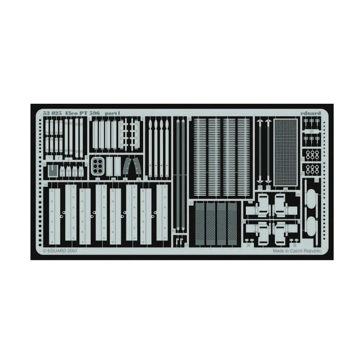 Elco PT-596 Torpedoboot für Italeri-Bausatz, 1/35 - Eduard Accessor...