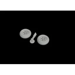 Spitfire Mk.Vc wheels for Airfix - Eduard Accessories 672249