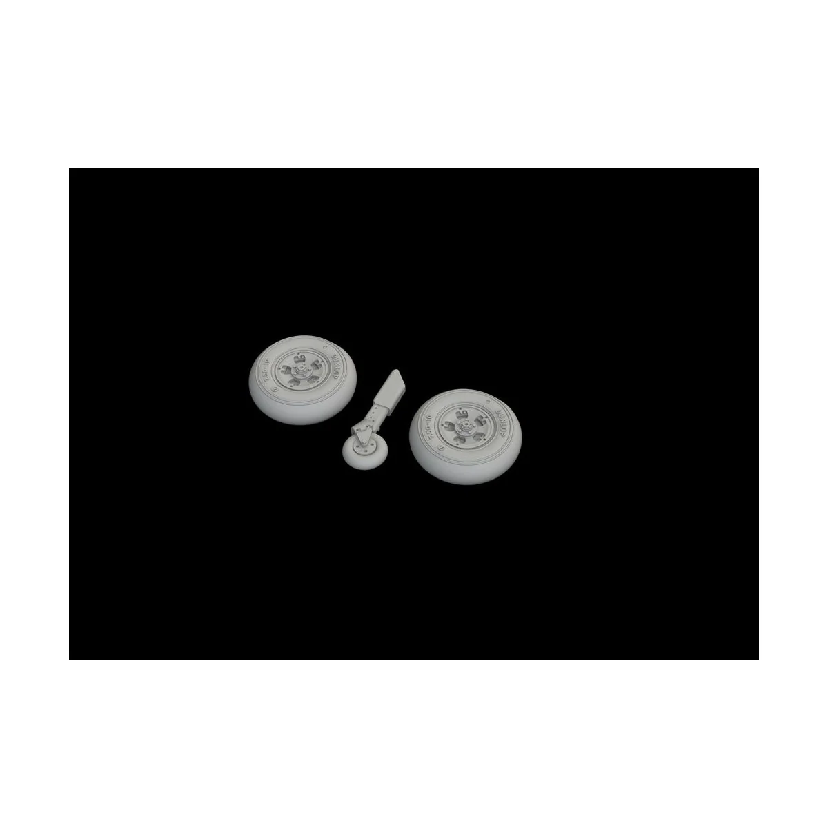 Spitfire Mk.Vc wheels for Airfix, 1/72 - Eduard Accessories 672249