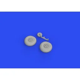 Beaufort Mk.I wheels for Airfix - Eduard Accessories 672251