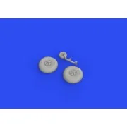 Beaufort Mk.I wheels for Airfix - Eduard Accessories 672251