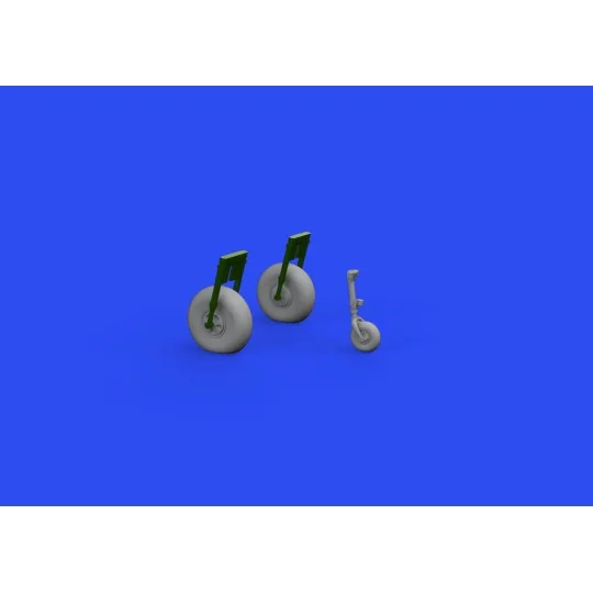 Beaufort Mk.I wheels for Airfix, 1/72 - Eduard Accessories 672251