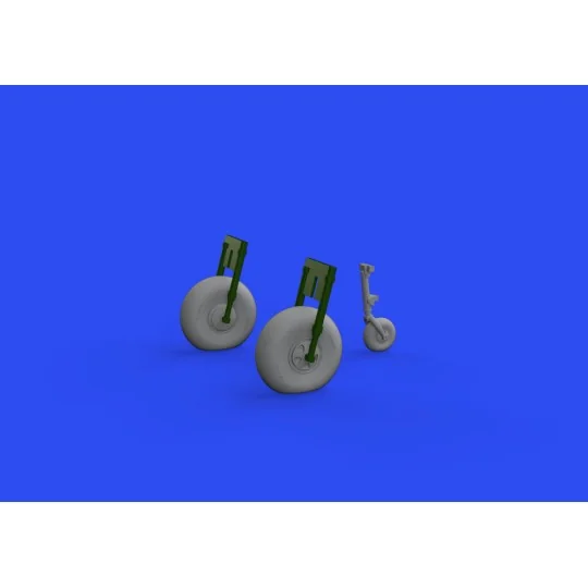 Beaufort Mk.I wheels for Airfix, 1/72 - Eduard Accessories 672251