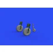 Beaufort Mk.I wheels for Airfix - Eduard Accessories 672251