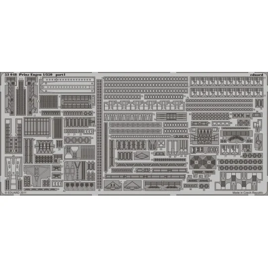 Prinz Eugen for Trumpeter, 1/350 - Eduard Accessories 53048