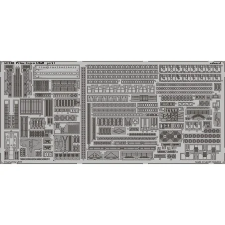 Prinz Eugen for Trumpeter, 1/350 - Eduard Accessories 53048