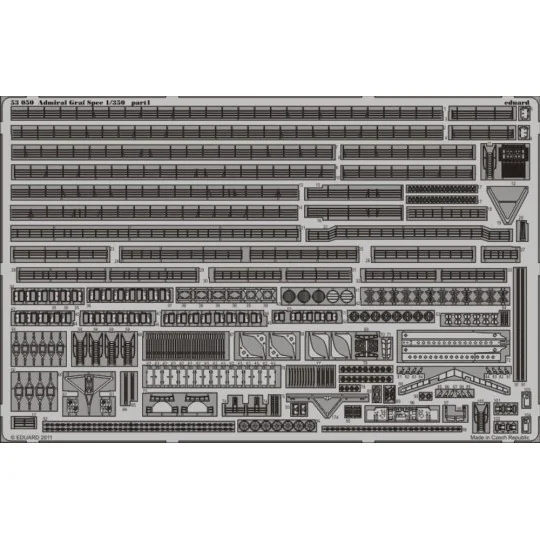 Admiral Graf Spee for Academy, 1/350 - Eduard Accessories 53050