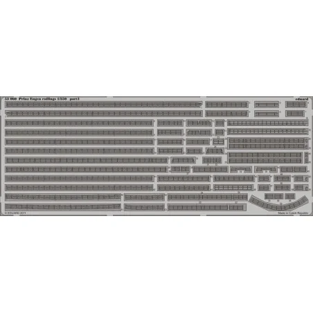 Prinz Eugen railings for Trumpeter, 1/350 - Eduard Accessories 53060