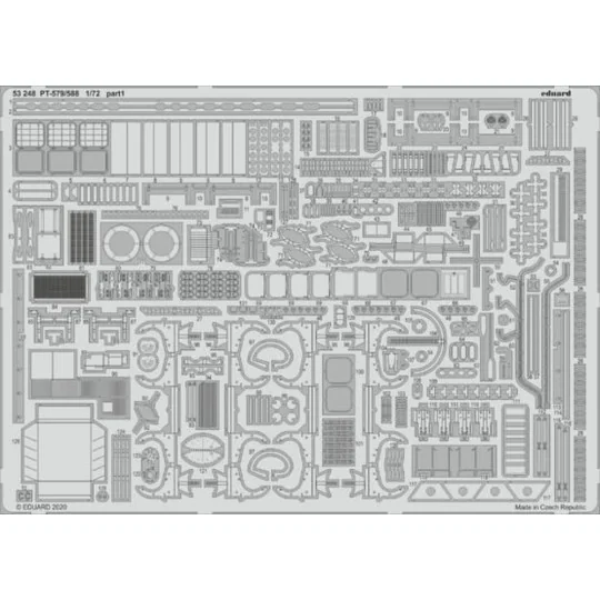 PT-579/588 for Revell, 1/72 - Eduard Accessories 53248