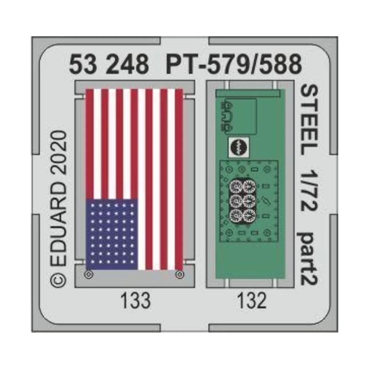PT-579/588 for Revell, 1/72 - Eduard Accessories 53248