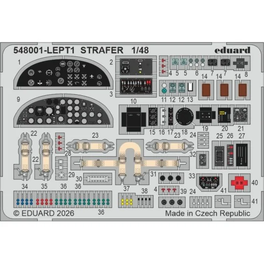 STRAFER / B-25J MITCHELL, 1/48 - Eduard Plastic Kits 548 001