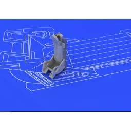MiG-15 ejection seat for Eduard, 1/72 - Eduard Accessories 672008