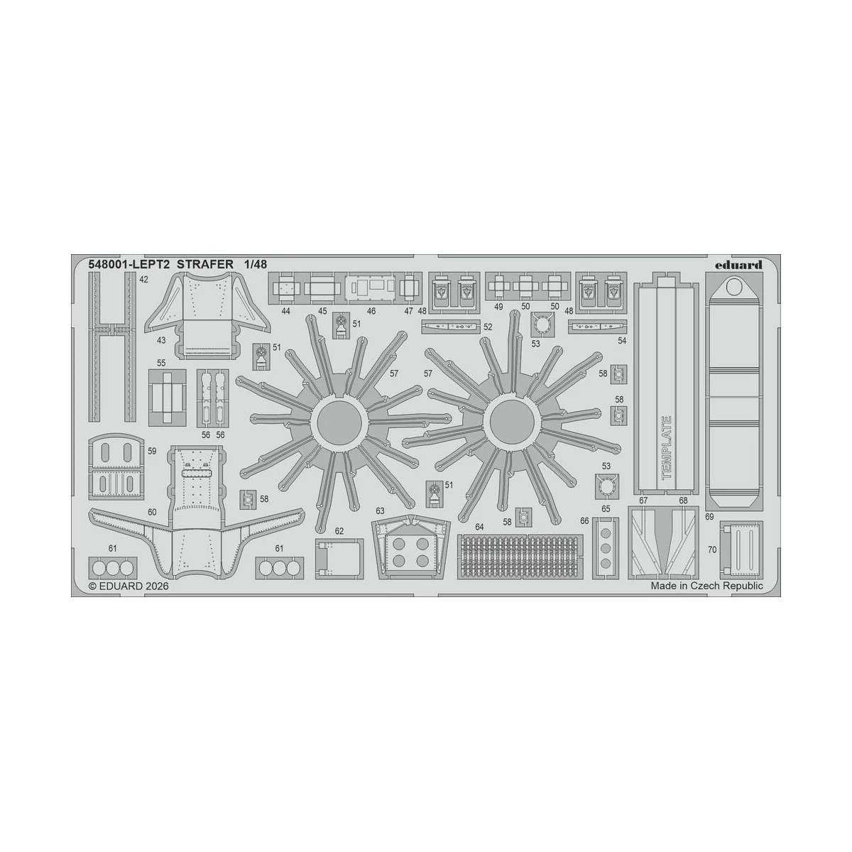 STRAFER / B-25J MITCHELL, 1/48 - Eduard Plastic Kits 548 001