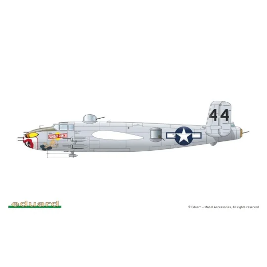 STRAFER / B-25J MITCHELL, 1/48 - Eduard Plastic Kits 548 001