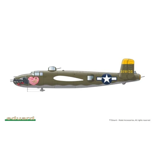 STRAFER / B-25J MITCHELL, 1/48 - Eduard Plastic Kits 548 001