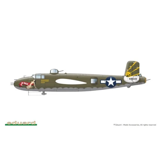 STRAFER / B-25J MITCHELL, 1/48 - Eduard Plastic Kits 548 001