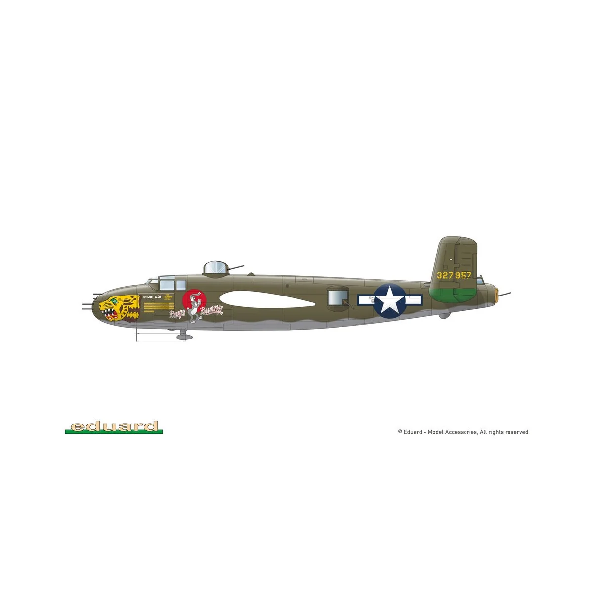 STRAFER / B-25J MITCHELL, 1/48 - Eduard Plastic Kits 548 001
