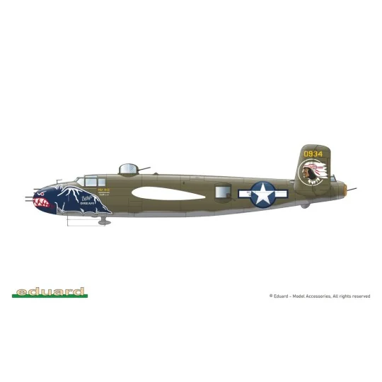 STRAFER / B-25J MITCHELL, 1/48 - Eduard Plastic Kits 548 001