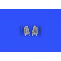 MiG-15 bis airbrakes for Eduard, 1/72 - Eduard Accessories 672020