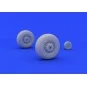 Lancaster wheels for Airfix, 1/72 - Eduard Accessories 672025