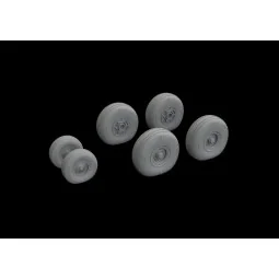 C-130 wheels 1/72 for ZVEZDA - Eduard Accessories 672263