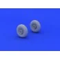 II-2 wheels for Tamiya, 1/72 - Eduard Accessories 672026