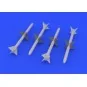 AIM-7M Sparrow, 1/72 - Eduard Accessories 672032