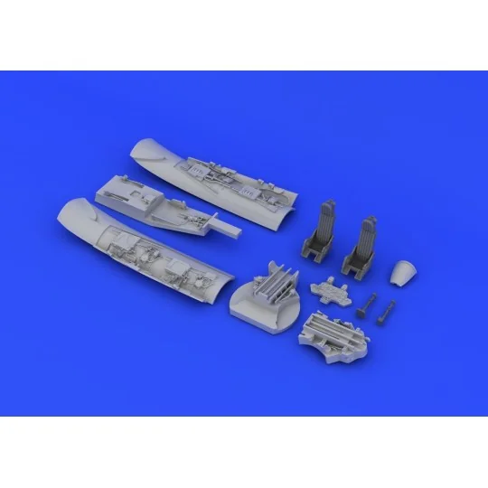 UTI MiG-15 cockpit for Eduard, 1/72 - Eduard Accessories 672077