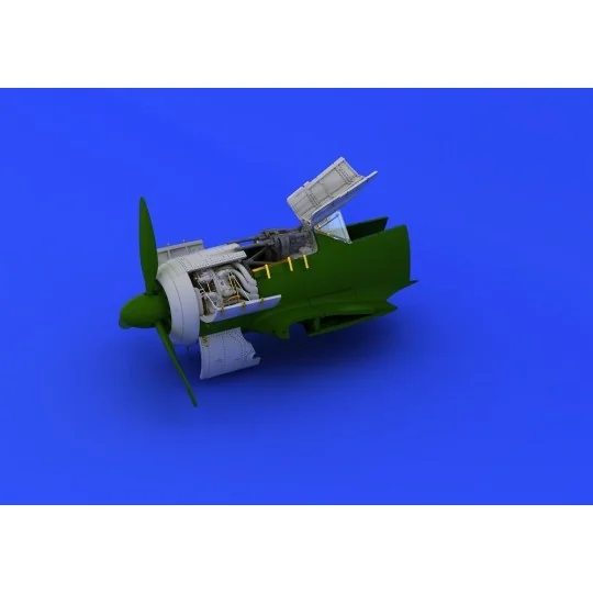 Fw 190A-8 engine& fuselage guns f.Eduard, 1/72 - Eduard Accessories...
