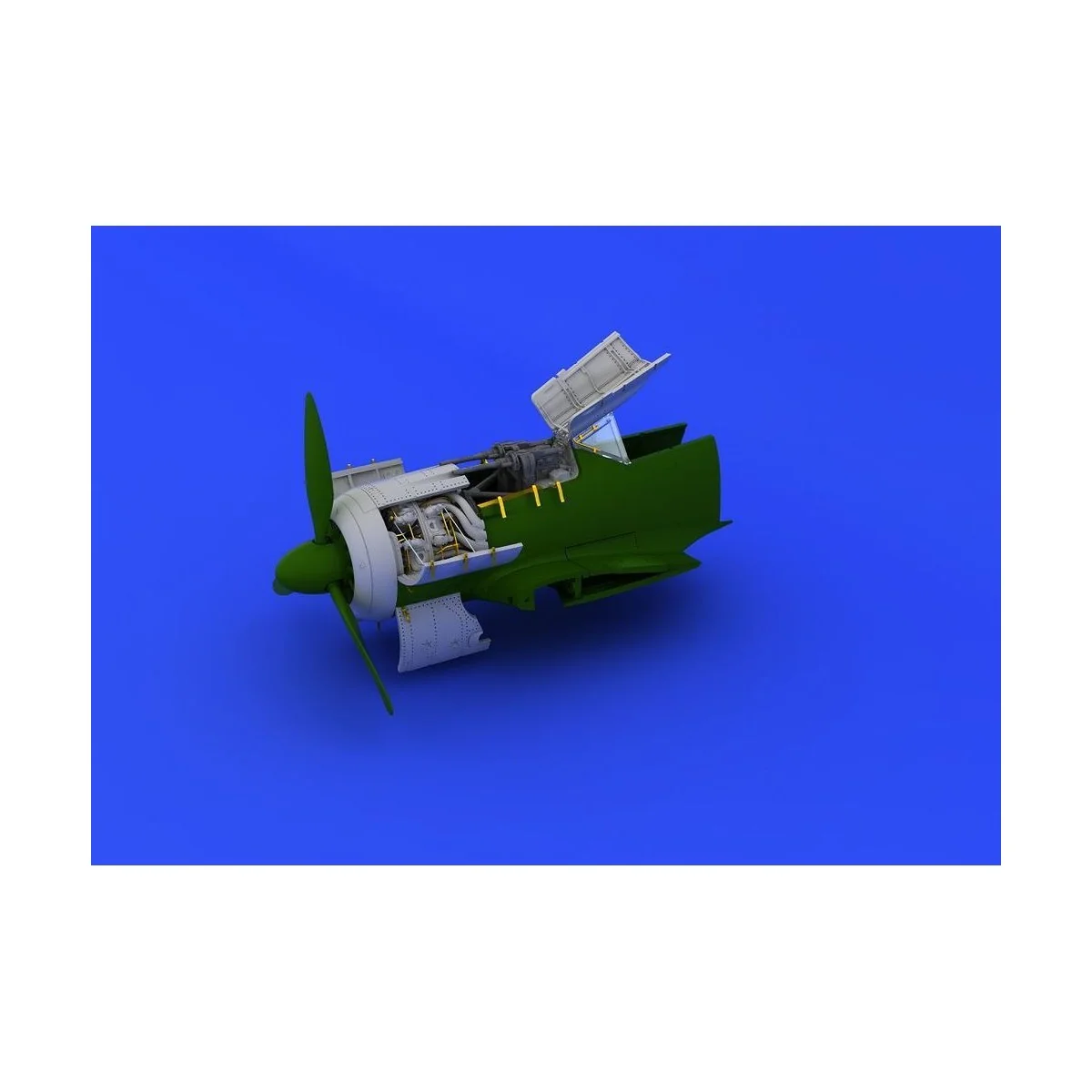 Fw 190A-8 engine& fuselage guns f.Eduard, 1/72 - Eduard Accessories...