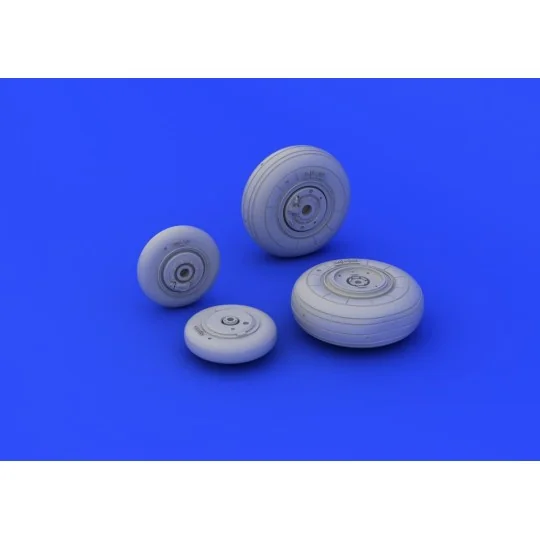 MiG-29 wheels for Trumpeter, 1/72 - Eduard Accessories 672090
