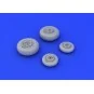 MiG-29 wheels for Trumpeter, 1/72 - Eduard Accessories 672090
