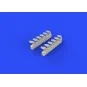 Spitfire exhaust stacks-fishtail f.Eduar, 1/72 - Eduard Accessories...