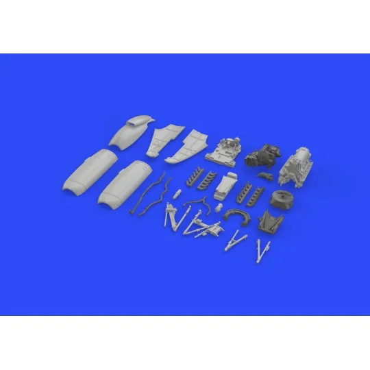 Spitfire Mk.IX engine for Eduard, 1/72 - Eduard Accessories 672126