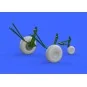 B-17G wheels for Airfix, 1/72 - Eduard Accessories 672130