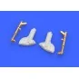Spitfire Mk.IX legs BRONZE for Eduard, 1/72 - Eduard Accessories 67...