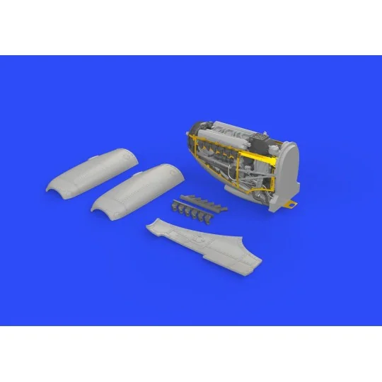 Spitfire Mk.IX engine for Eduard, 1/72 - Eduard Accessories 672126