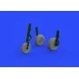 Me 262 wheels for Airfix, 1/72 - Eduard Accessories 672159