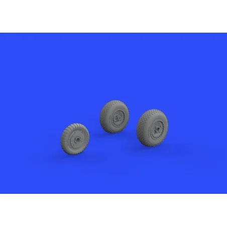 Me 262 wheels for Airfix, 1/72 - Eduard Accessories 672159