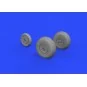 Me 262 wheels for Airfix, 1/72 - Eduard Accessories 672159