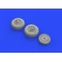 Me 262 wheels for Airfix, 1/72 - Eduard Accessories 672159